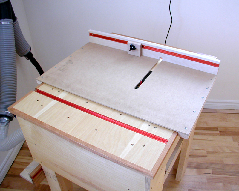 Router Table Crosscut Sled