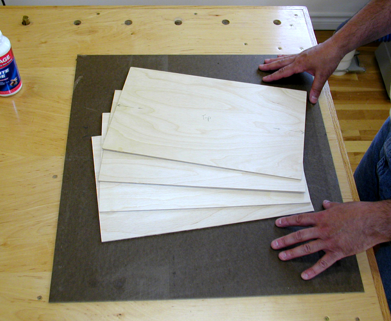 Resawn Veneer Sheets